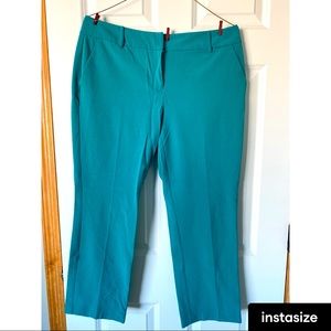 New York & Company Blue Ankle Pants in Size 12